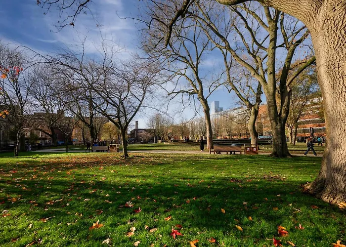 Oxford Road Haven: Modern 1-bedroom Escape Daire