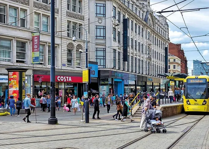 With Luxury Terrace & Gym In Center Apartman Manchester