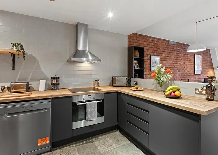 Apartman Rooftops View, Northern Quarter, Balcony