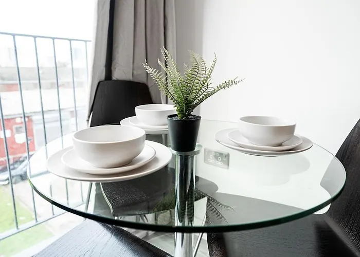 Elegant Modern One Bed Flat With Juliet Balcony Apartamento *