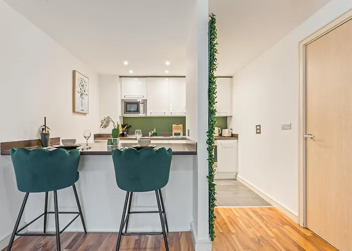 2-bed Apt-sleeps 5-long Stays-oxford St * 曼彻斯特