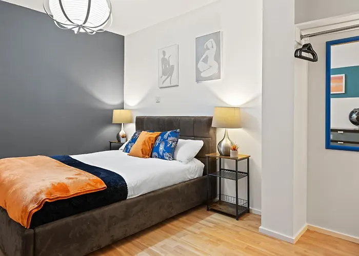 Rooftops View, Northern Quarter, Balcony Апартаменты Манчестер