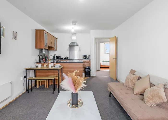 Center Base Spacious With Secure Parking Apartmán Manchester