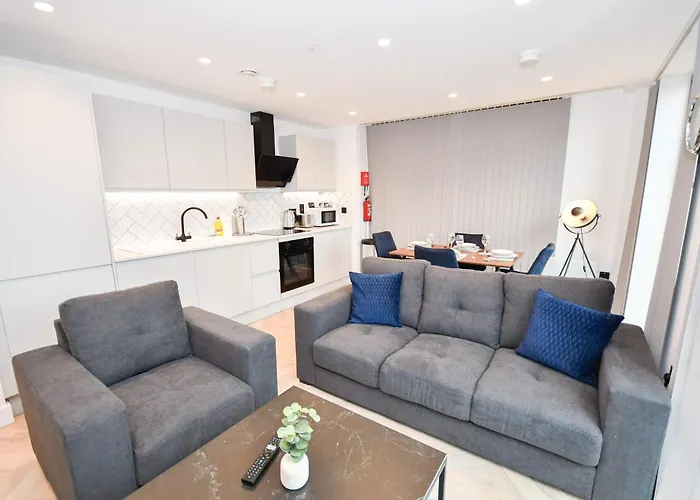 아파트 Wonderful 2bed In 맨체스터