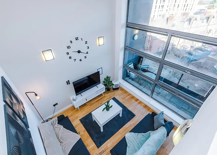 アパート Modern 2br Flat For 4 Full Kitchen マンチェスター