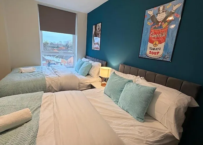 Luxury 5 Bed Centre Appartamento Manchester