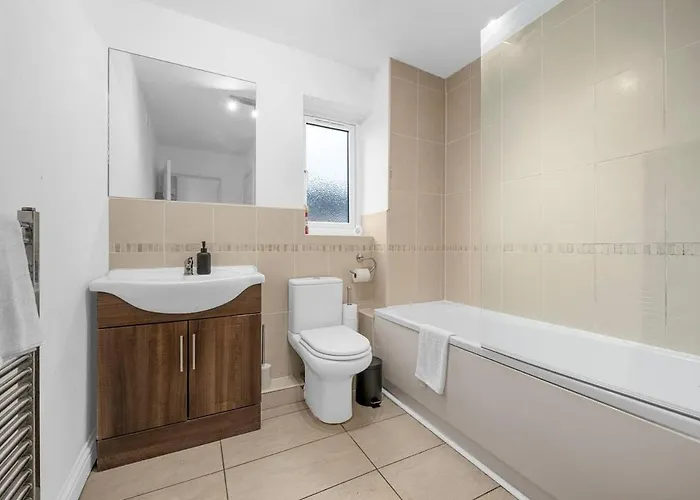 Apartman Modern 2 Bed Apartment, Salford Quays, Parking *