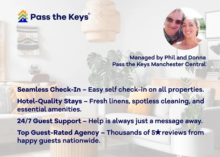 Appartement Ideally Located Didsbury Chorlton Gated Parking - Pass The Keys