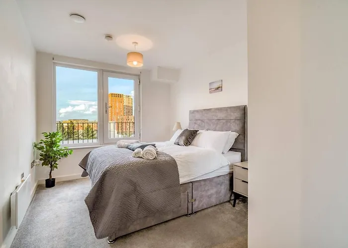City View Apartment Near Manchester City Centre Mánchester