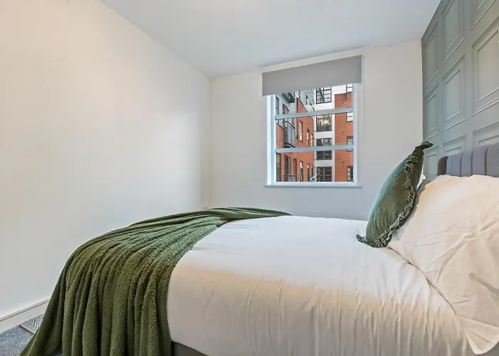 2-bed Apt-sleeps 5-long Stays-oxford St Mánchester