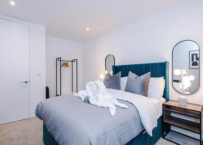 アパート Stylish 1br Near Centre, Salford *