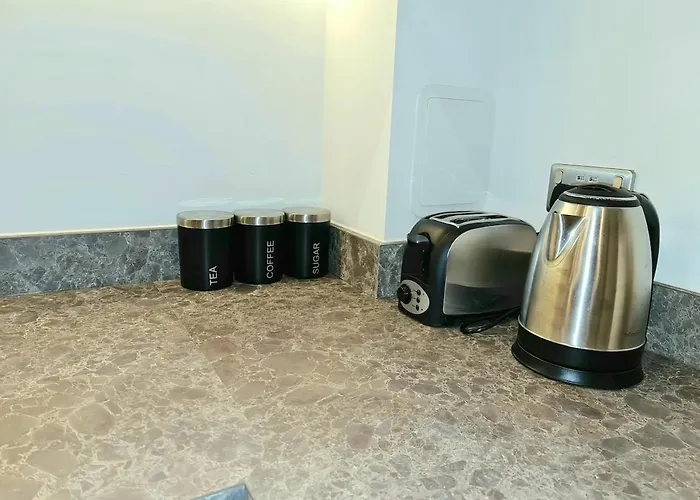 Daire Luxury 2 Bed Apartment, Kingsize Beds, 2 Bathrooms Manchester