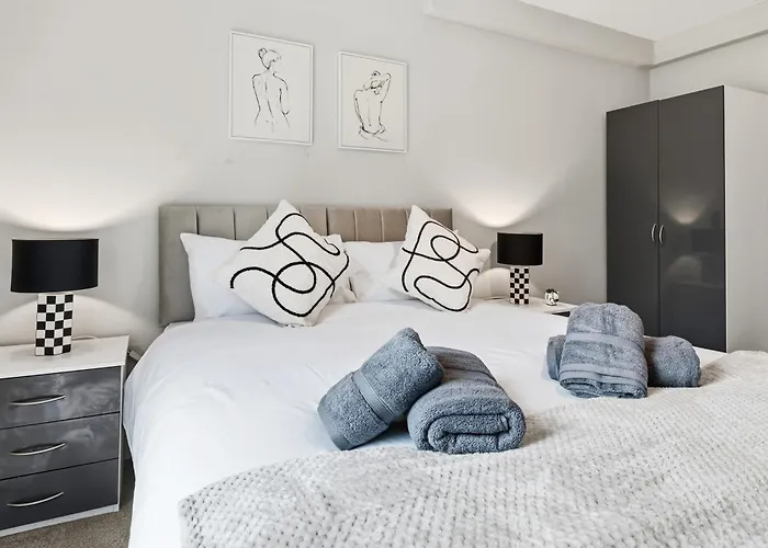 Lux 2bd, Free Parking & Wifi, Near Mcr Center And Media アパート マンチェスター