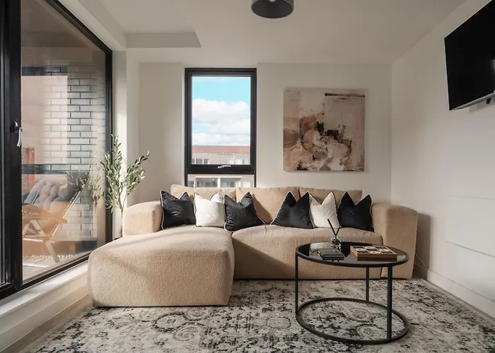 2 Bedroom - Old Trafford - Balcony - Free Parking מנצ'סטר