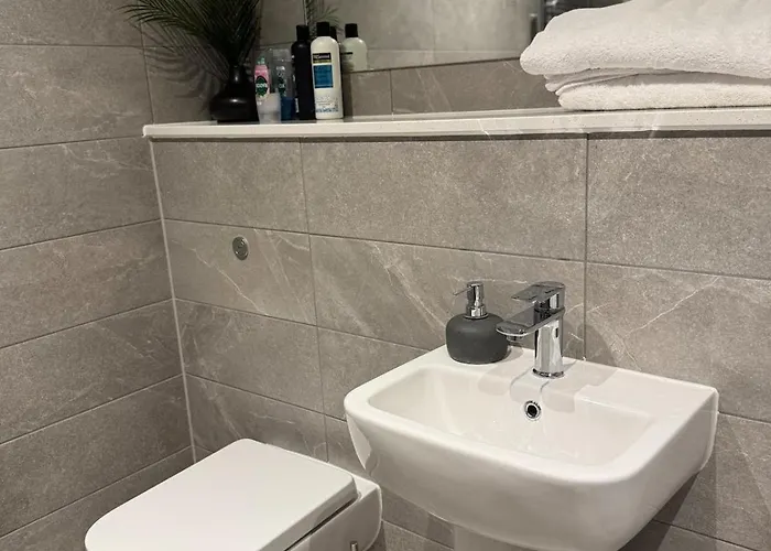 Luxury City Apartment Manchester With Gym & Parking Appartement *