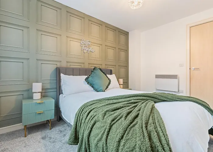 2-bed Apt-sleeps 5-long Stays-oxford St * 曼彻斯特