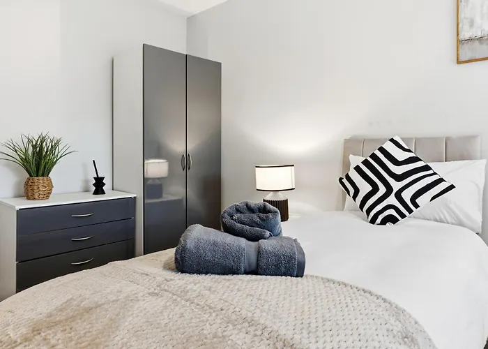 شقة Lux 2bd, Free Parking & Wifi, Near Mcr Center And Media مانشستر