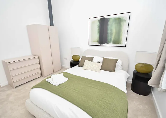 Daire Spacious & Bright 1bed Nr Etihad Stadium Manchester