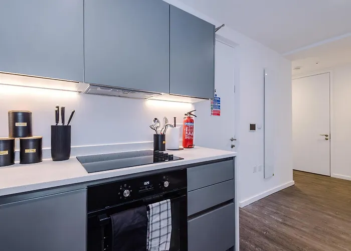 Stylish 1br Near Centre, Salford * Манчестер