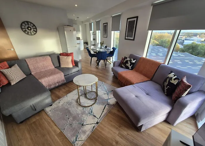 Designer Penthouse In With Parking Διαμέρισμα Μάντσεστερ