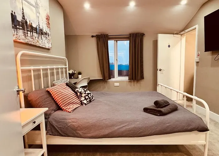 Flat In Manchester, 2 En-suite Beds, Etihad, Coop * 맨체스터