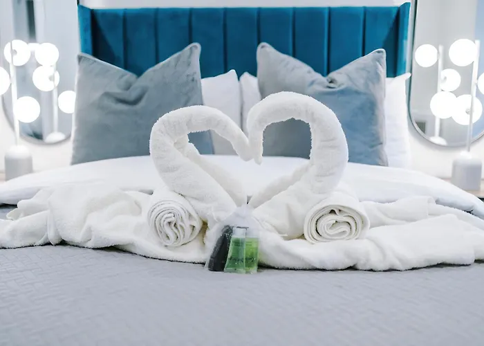 Lägenhet Stylish 1br Near Centre, Salford Manchester