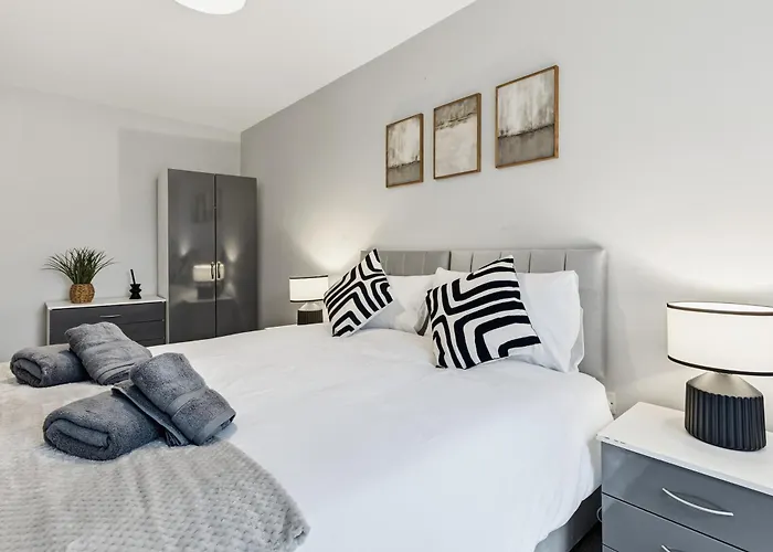 Lux 2bd, Free Parking & Wifi, Near Mcr Center And Media アパート *