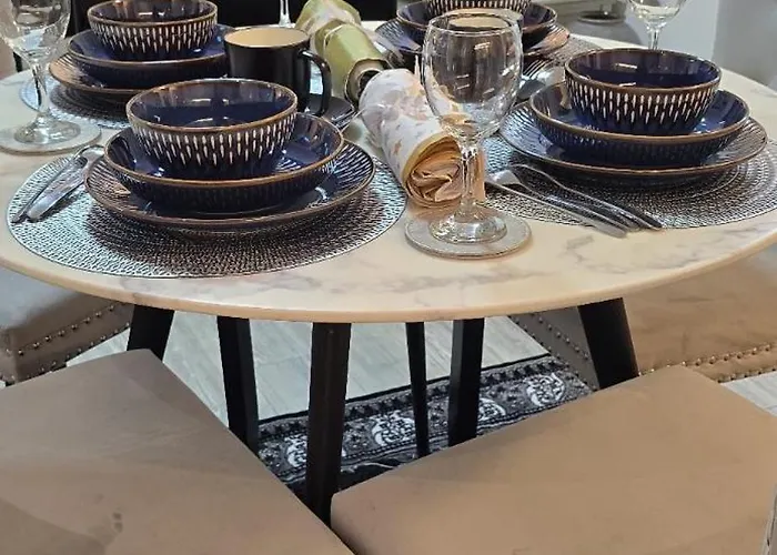 Appartement Mega12 Luxury Modern At Centre,2 Bath, 2 Toilets, 2 King Beds,-free Car Park Manchester