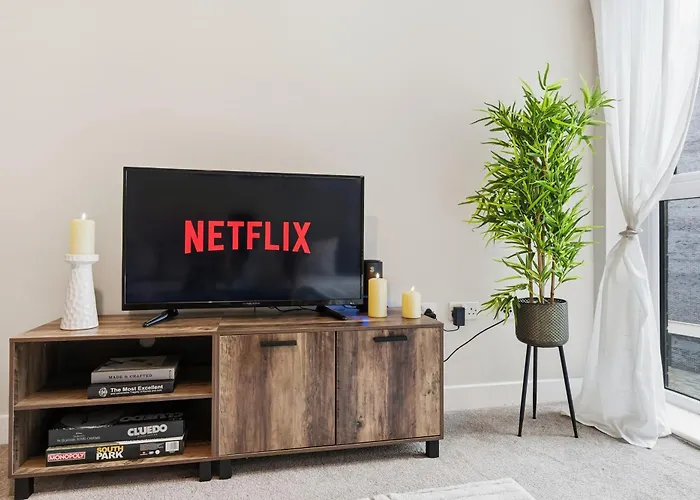 Lux 2bd, Free Parking & Wifi, Near Mcr Center And Media * マンチェスター