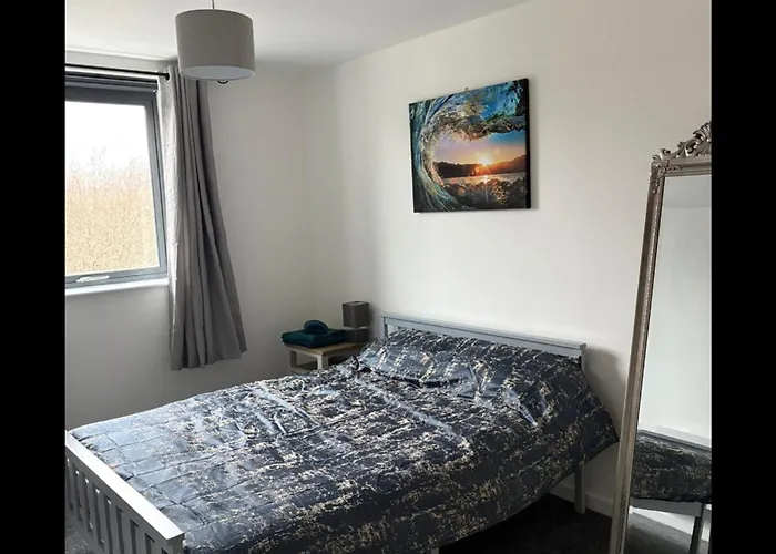 2 Bed 2 Bath Apartment,500 Meter's From Deansgate 맨체스터