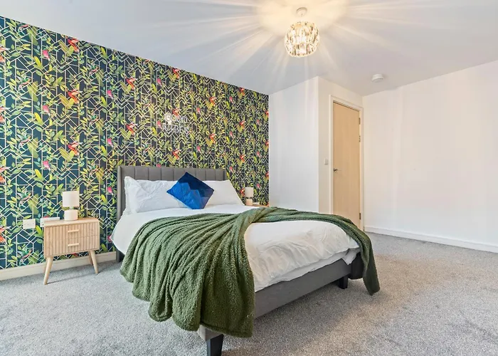 2-bed Apt-sleeps 5-long Stays-oxford St Apartamento