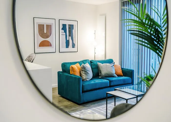 Апартаменты Stylish 1br Near Centre, Salford *