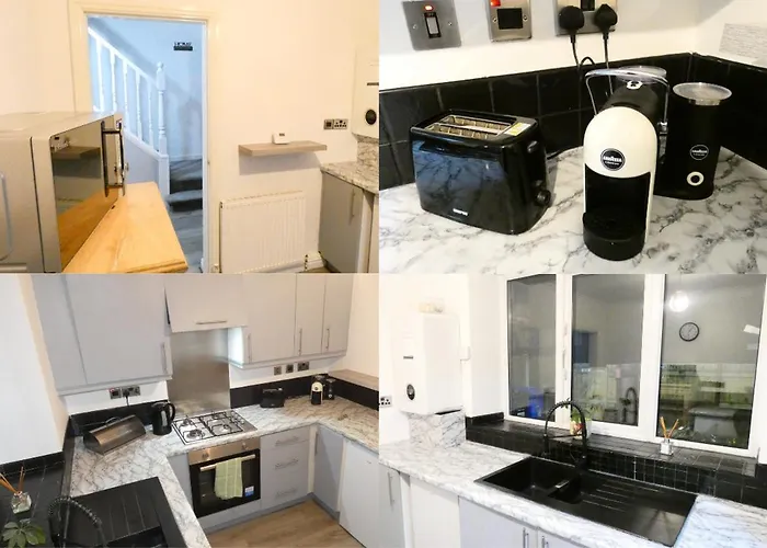 Spacious 4 Bed Maisonette Close To Salford Quays And With Smart Tvs And Netflix Perfect For Families And Contractors Appartement *