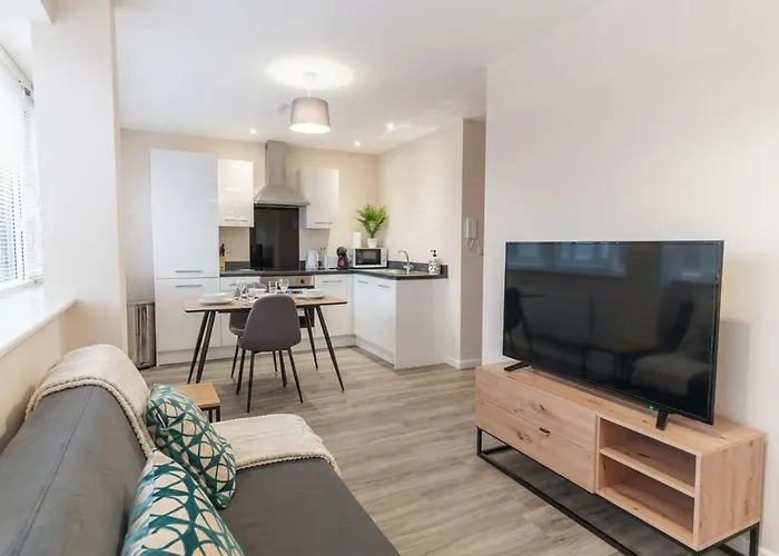 Fantastic 1 Bed Flat - Sleeps 3 Mánchester