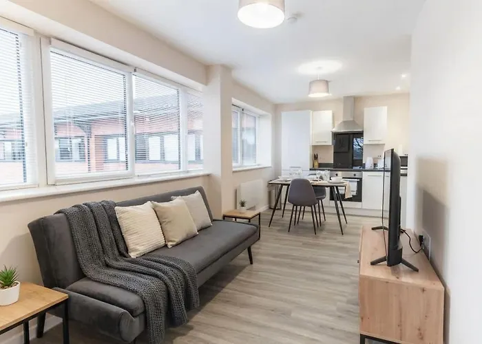 Fantastic 1 Bed Flat - Sleeps 3 * Mánchester