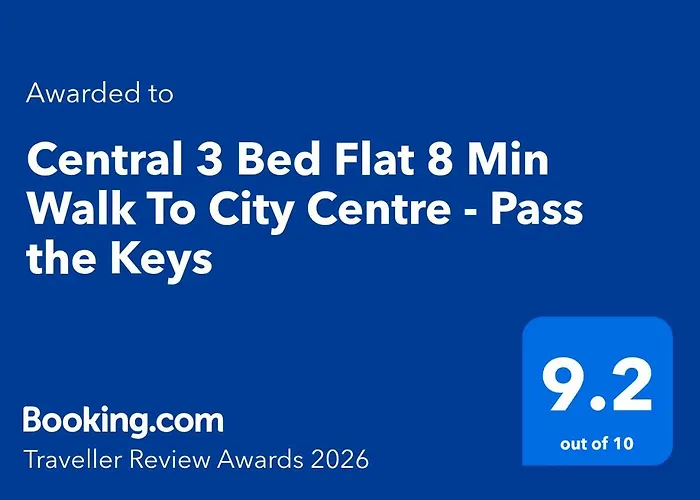 Apartament 3 Bed Flat 8 Min Walk To Centre - Pass The Keys