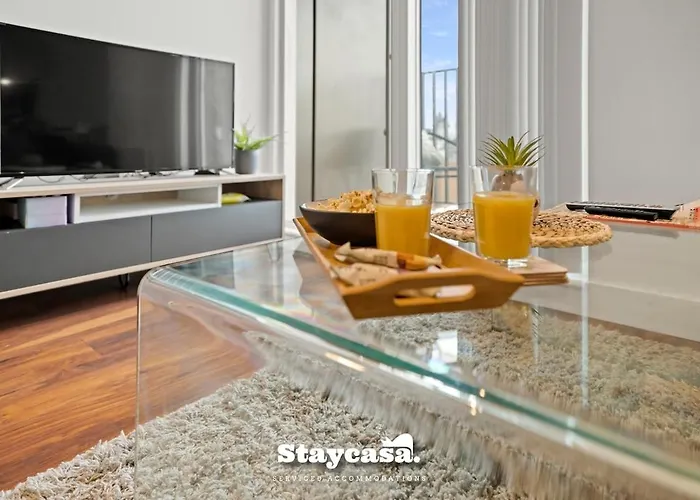 Spectacular Balcony View In Cit… - 19611 아파트 맨체스터