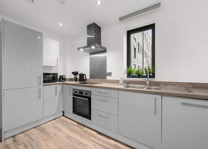 Apartament Modern 2br In M5, Man United Stadium, And Mediacity Manchester