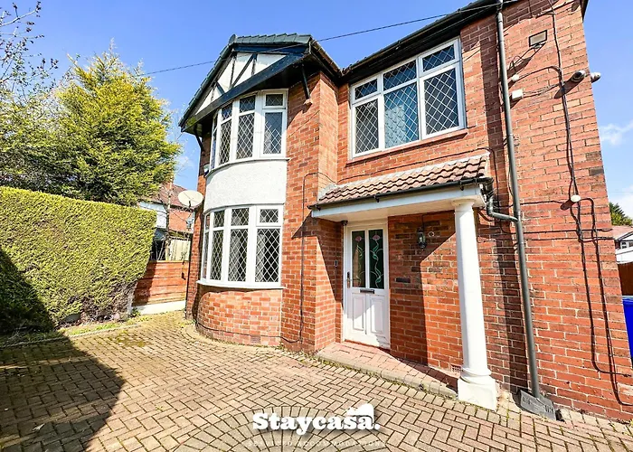 Nyaraló 5Br Manchester Home W Jacuzzi Parking Gar… *