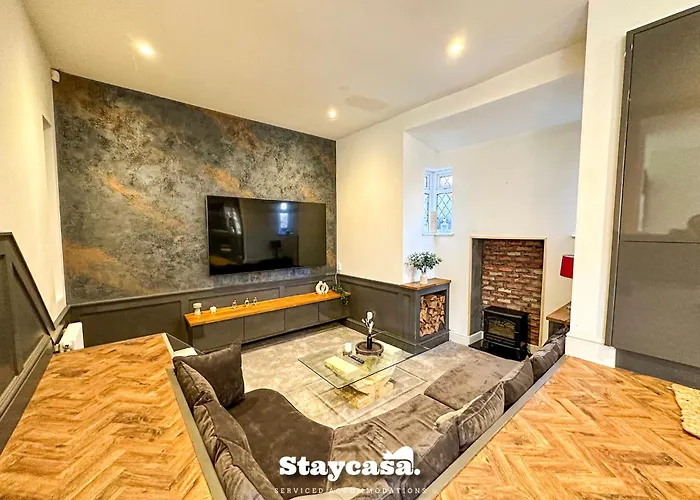 5Br Manchester Home W Jacuzzi Parking Gar… Manchester