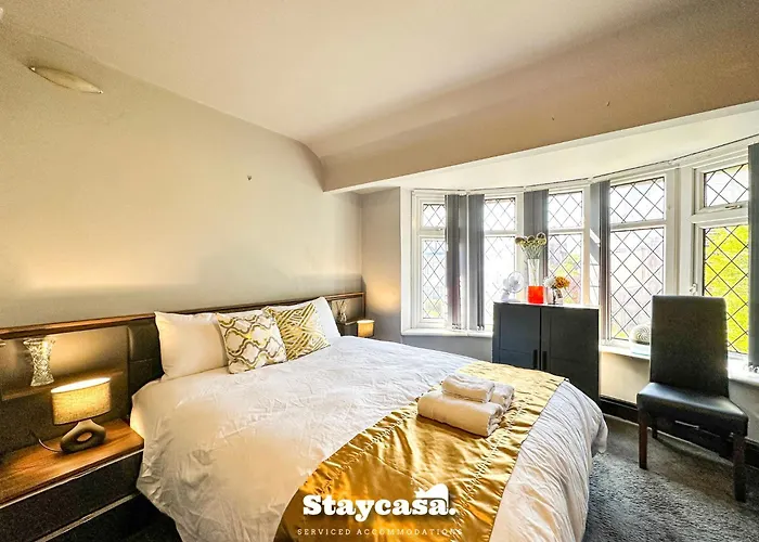 펜션 5br W Jacuzzi Parking Gar… 맨체스터