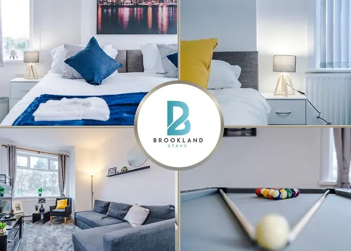 Vakantiehuis Fun & Spacious 3Bed L Pool Table & Pingpong Table