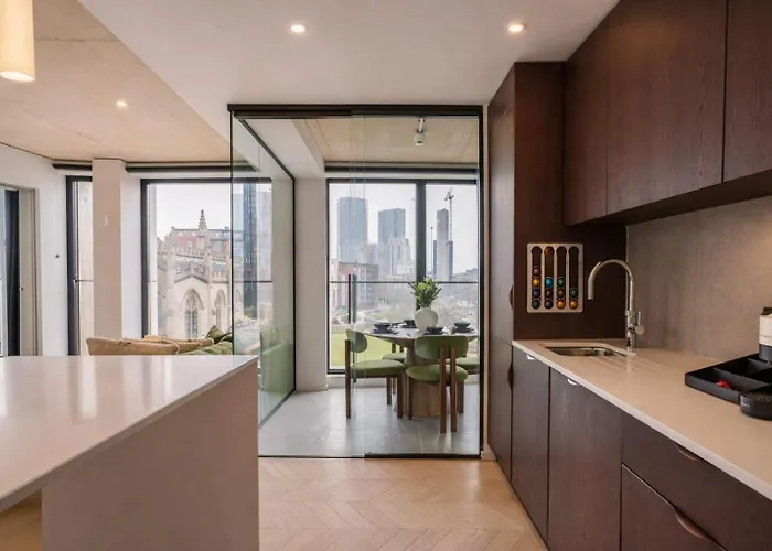 Tranquil Luxury 2br Views 아파트 맨체스터
