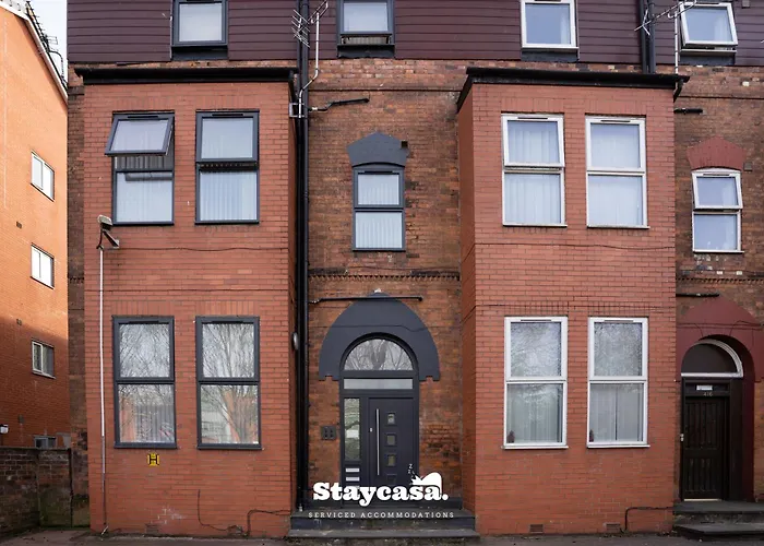Casa Cove 2f Flat Free Parking - 5min To Hospital Manchester