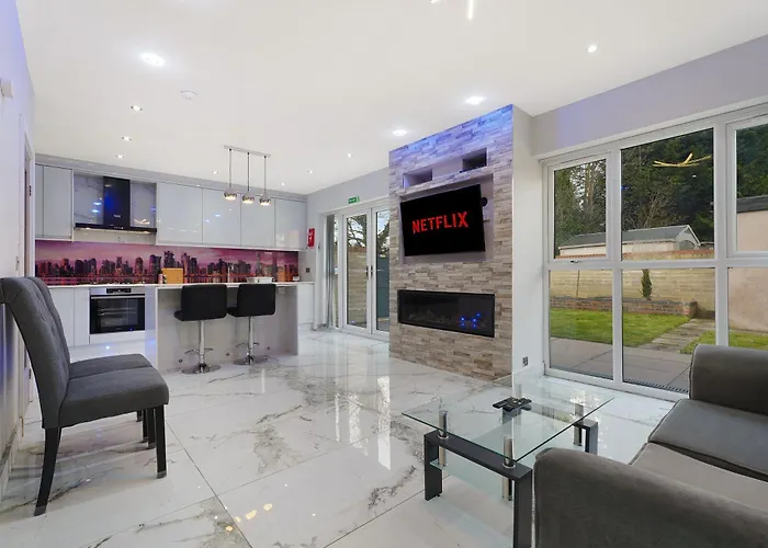 Сasa de vacaciones Stylish With Free Parking And Easy Access Mánchester