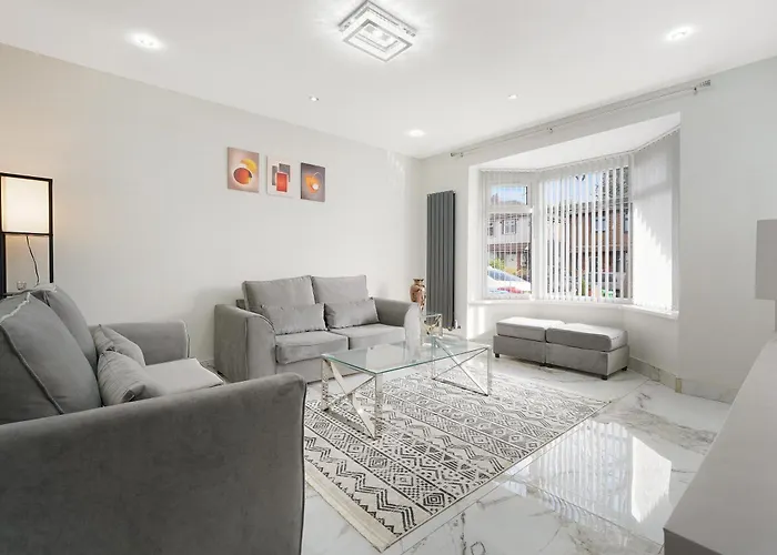 Сasa de vacaciones Stylish With Free Parking And Easy Access Mánchester