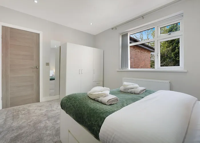 Сasa de vacaciones Stylish With Free Parking And Easy Access Mánchester