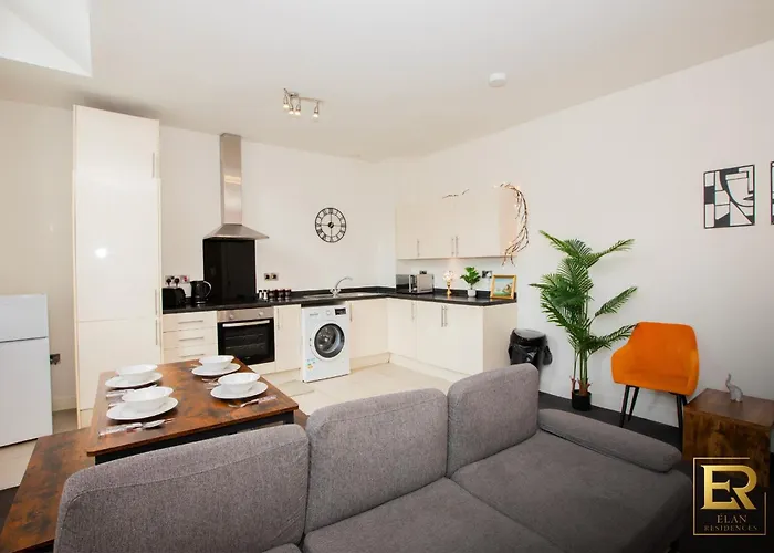 Prime Salford 2Br • Free Parking • Near Mediacity * Mánchester