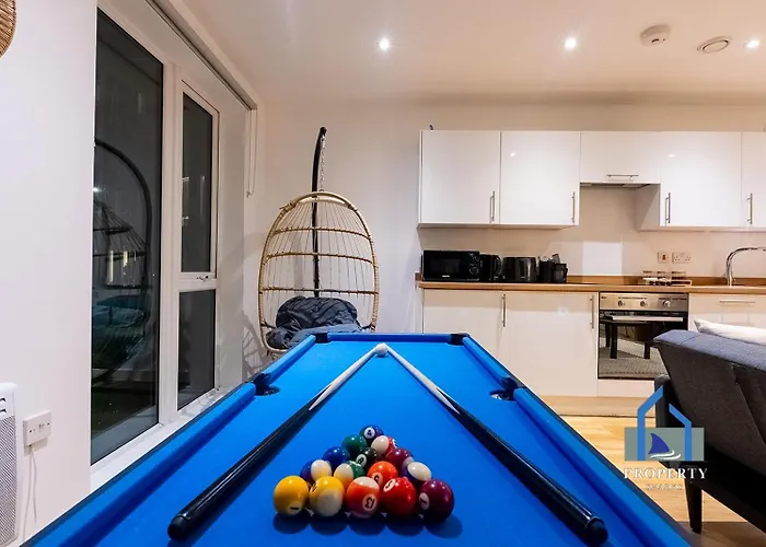 Appartamento Condo-terrace-gym-games -free Secure Parking- Manchester