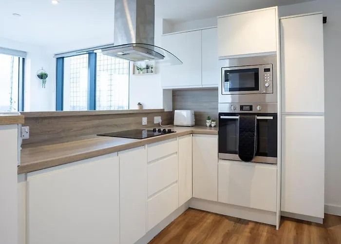 Apartamento Manchestercentral, Salfordquays, Skyline, Gym Mánchester